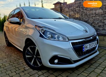 Peugeot 208, 2016, Бензин, 1.2 л., 63 тис. км, Хетчбек, Білий, Рівне Cars-Pr-231551 фото