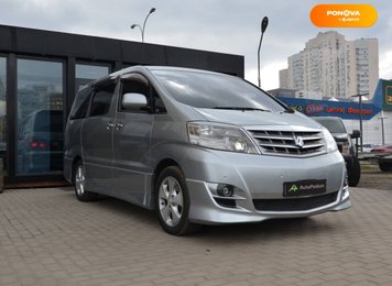 Toyota Alphard, 2009, Бензин, 3.46 л., 132 тис. км, Мінівен, Сірий, Київ 98660 фото