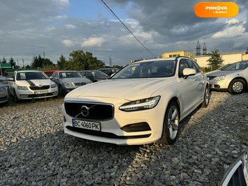 Volvo V90, 2017, Дизель, 1.97 л., 400 тис. км, Універсал, Білий, Львів Cars-Pr-215559 фото