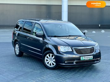 Chrysler Town & Country, 2016, Бензин, 3.6 л., 140 тис. км, Мінівен, Сірий, Київ 209515 фото