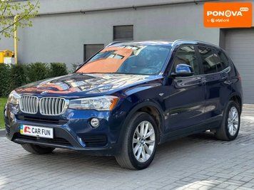 BMW X3, 2017 г., Бензин, 137 тыс. км, Внедорожник / Кроссовер, Синий, Львов AT-10418622 фото