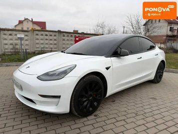 Tesla Model 3, 2022 г., Електро, 12 тыс. км, Лифтбек, Белый, Винница AT-10408093 фото