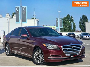 Hyundai Genesis, 2015, Бензин, 3.78 л., 100 тис. км, Седан, Червоний, Київ 254597 фото