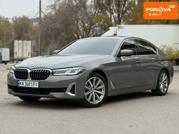 BMW 5 Series, 2021 г., Бензин, 137 тыс. км, Седан, Серый, Днепр (Днепропетровск) AT-10410062 фото
