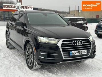 Audi Q7, 2018 р., Бензин, 195 тис. км, Позашляховик / Кросовер, Чорний, Вінниця AT-10409137 фото