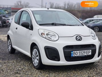 Citroen C1, 2013, Бензин, 1 л., 113 тис. км, Хетчбек, Білий, Тернопіль 28220 фото