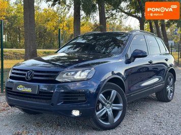 Volkswagen Touareg, 2012 р., Дизель, 260 тис. км, Позашляховик / Кросовер, Синій, Умань AT-10428703 фото