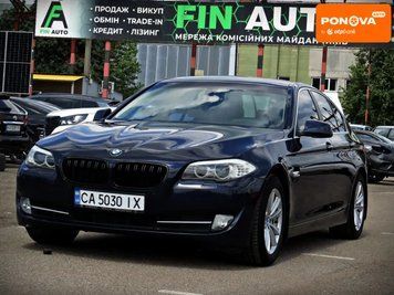 BMW 5 Series, 2012 р., Бензин, 190 тис. км, Седан, Чорний, Черкаси AT-10421842 фото