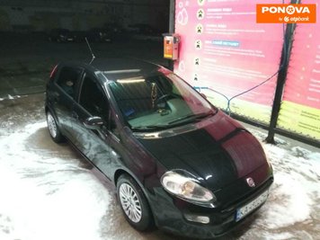 Fiat Grande Punto, 2013, Дизель, 1.4 л., 113 тис. км, Хетчбек, Чорний, Київ Cars-Pr-265589 фото