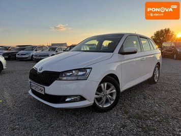 Skoda Fabia, 2018 р., Газ пропан-бутан / Бензин, 153 тис. км, Універсал, Білий, Вінниця AT-10428149 фото