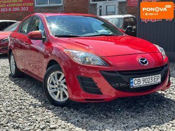 Mazda 3, 2013 р., Бензин, 263 тис. км, Седан, Червоний, Сміла AT-10419843 фото