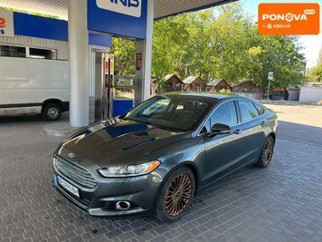 Ford Fusion, 2015 р., Бензин, 208 тис. км, Седан, Сірий, Миколаїв AT-10403491 фото