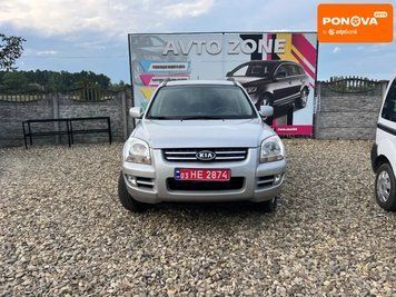 Kia Sportage, 2006 г., Газ пропан-бутан / Бензин, 214 тыс. км, Внедорожник / Кроссовер, Серый, Коломыя AT-10400993 фото