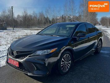 Toyota Camry, 2020 г., Бензин, 180 тыс. км, Седан, Чорный, Днепр (Днепропетровск) AT-10410965 фото