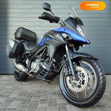 Suzuki V-Strom 650, 2020, Бензин, 650 см³, 22 тис. км, Мотоцикл Туризм, Синій, Біла Церква moto-109122 фото