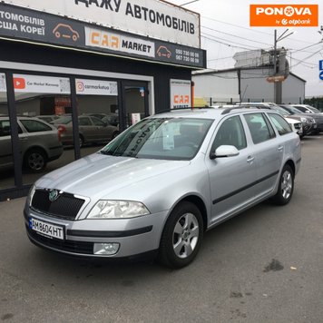 Skoda Octavia A5, 2008, Бензин, 1.6 л., 177 тис. км, Універсал, Сірий, Житомир 259603 фото