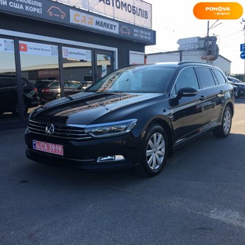 Volkswagen Passat B8, 2015, Дизель, 2 л., 370 тис. км, Універсал, Чорний, Житомир 111337 фото