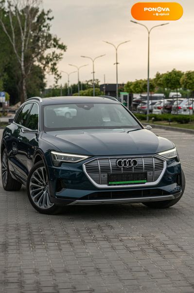 Audi e-tron, 2019, Електро, 78 тыс. км, Внедорожник / Кроссовер, Синий, Львов 107654 фото