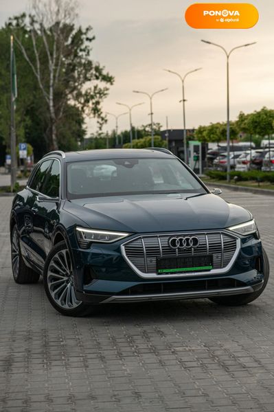 Audi e-tron, 2019, Електро, 78 тыс. км, Внедорожник / Кроссовер, Синий, Львов 107654 фото