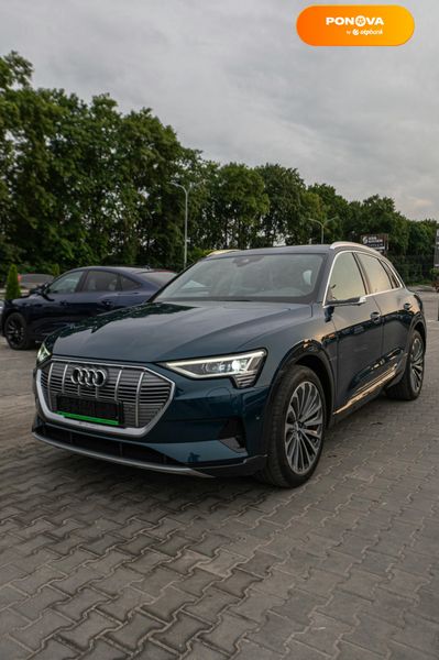 Audi e-tron, 2019, Електро, 78 тыс. км, Внедорожник / Кроссовер, Синий, Львов 107654 фото