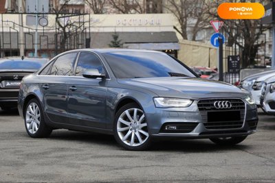 Audi A4, 2015, Дизель, 2 л., 74 тис. км, Седан, Сірий, Київ 16027 фото