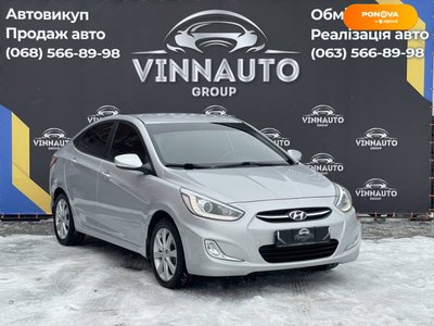 Hyundai Accent, 2016, Бензин, 1.4 л., 50 тис. км, Седан, Сірий, Вінниця 11451 фото