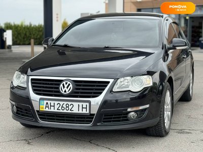 Volkswagen Passat, 2007, Бензин, 2 л., 170 тис. км, Седан, Чорний, Дніпро (Дніпропетровськ) 36954 фото