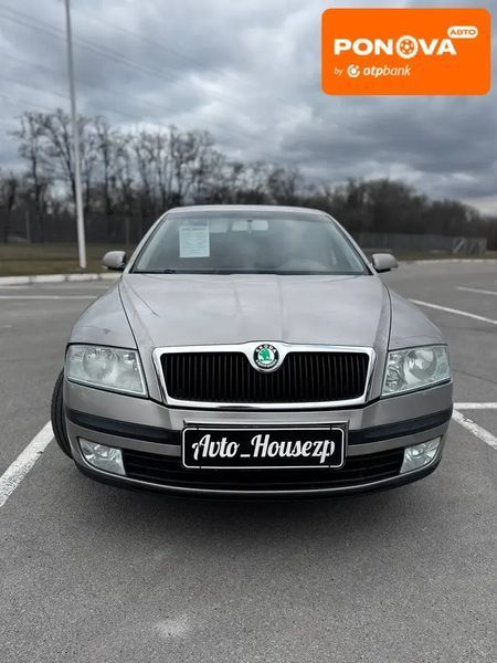 Skoda Octavia, 2006 р., Газ пропан-бутан / Бензин, 233 тис. км, Седан, Сірий, Запоріжжя AT-10411305 фото