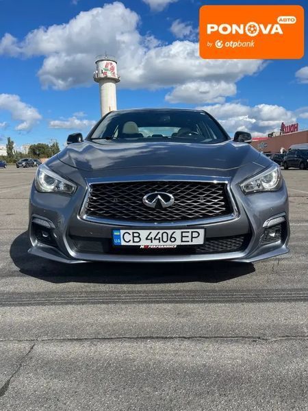 Infiniti Q50, 2019 г., Бензин, 183 тыс. км, Седан, Серый, Киев AT-10417636 фото