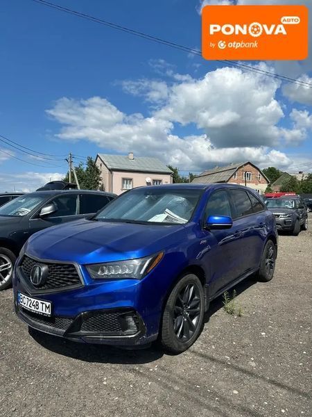 Acura MDX, 2019 г., Бензин, 185 тыс. км, Внедорожник / Кроссовер, Синий, Львов AT-10397583 фото