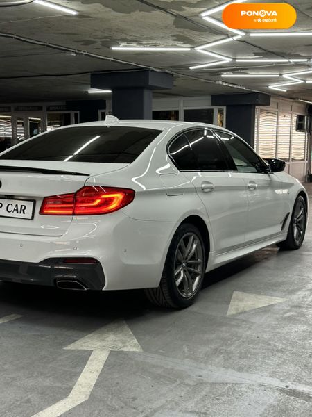 BMW 5 Series, 2019, Бензин, 2 л., 126 тыс. км, Седан, Белый, Одесса 111164 фото