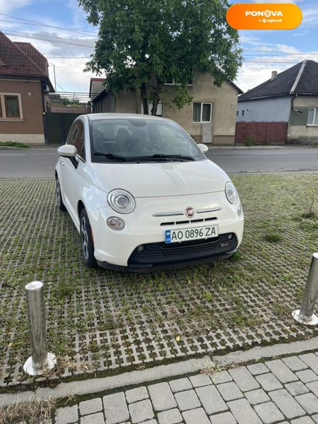 Fiat 500e, 2015, Електро, 111 тыс. км, Хетчбек, Белый, Мукачево Cars-Pr-60121 фото