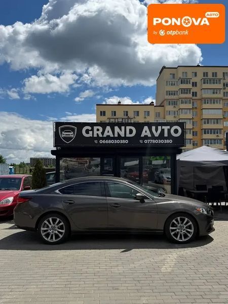 Mazda 6, 2016 г., Бензин, 130 тыс. км, Седан, Серый, Софіївська Борщагівка AT-10418452 фото