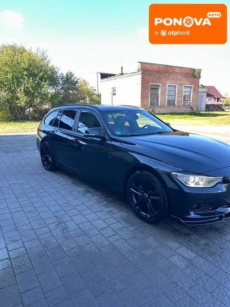 BMW 3 Series, 2014 г., Дизель, 283 тыс. км, Универсал, Чорный, Камінь-Каширський AT-10404292 фото