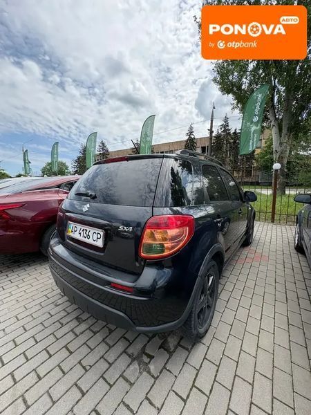 Suzuki SX4, 2008 г., Бензин, 259 тыс. км, Хетчбек, Чорный, Запорожье AT-10417729 фото