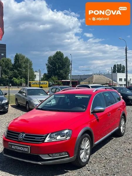 Volkswagen Passat Alltrack, 2014 г., Дизель, 295 тыс. км, Универсал, Красный, Черкассы AT-10420708 фото