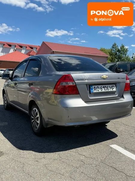 Chevrolet Aveo, 2006 р., Бензин, 200 тис. км, Седан, Сірий, Софіївська Борщагівка AT-10418913 фото
