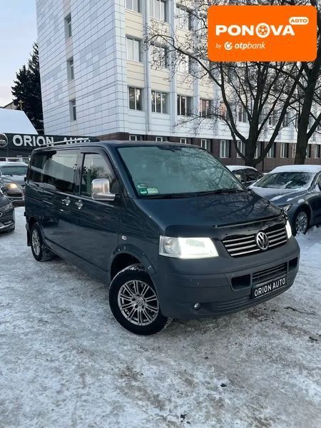 Volkswagen Transporter, 2008 р., Дизель, 389 тис. км, Мінівен, Чорний, Дніпро (Дніпропетровськ) AT-10407752 фото