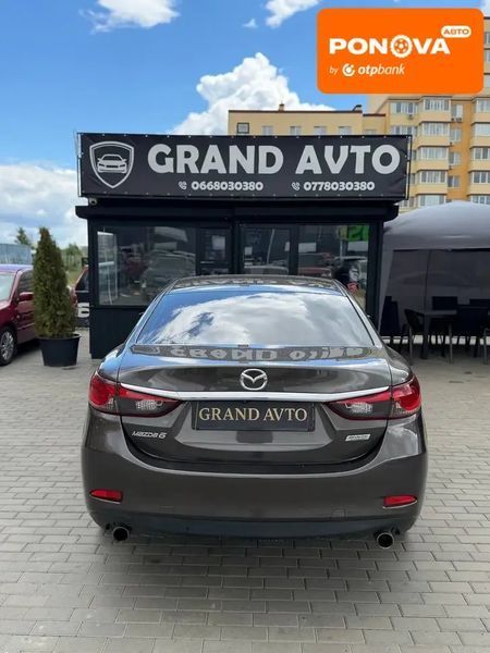 Mazda 6, 2016 г., Бензин, 130 тыс. км, Седан, Серый, Софіївська Борщагівка AT-10418452 фото