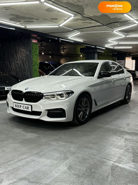 BMW 5 Series, 2019, Бензин, 2 л., 126 тыс. км, Седан, Белый, Одесса 111164 фото