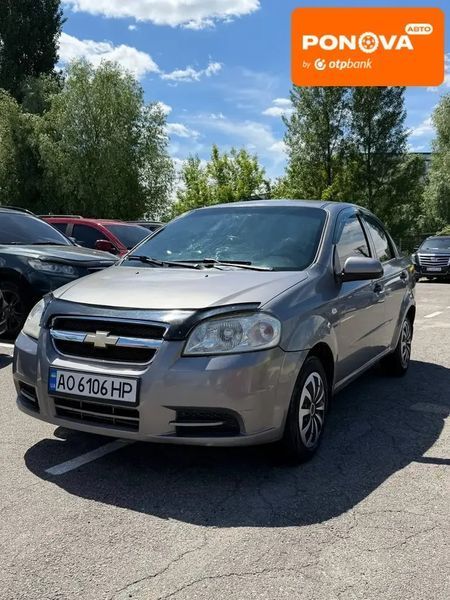 Chevrolet Aveo, 2006 р., Бензин, 200 тис. км, Седан, Сірий, Софіївська Борщагівка AT-10418913 фото