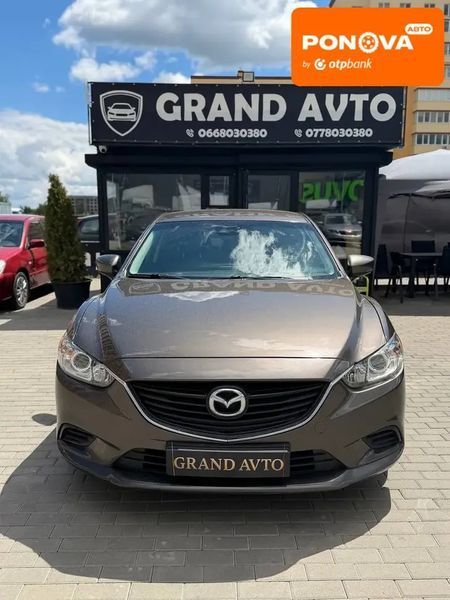 Mazda 6, 2016 г., Бензин, 130 тыс. км, Седан, Серый, Софіївська Борщагівка AT-10418452 фото