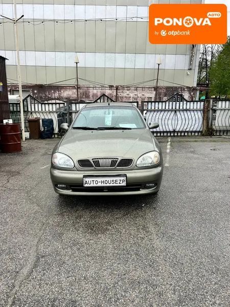 Daewoo Lanos, 2005 г., Газ пропан-бутан / Бензин, 213 тыс. км, Седан, Зеленый, Запорожье AT-10415522 фото