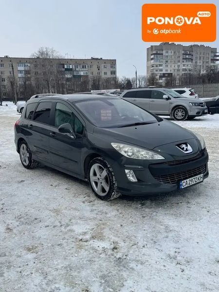 Peugeot 308, 2009 р., Бензин, 189 тис. км, Універсал, Чорний, Черкаси AT-10410312 фото