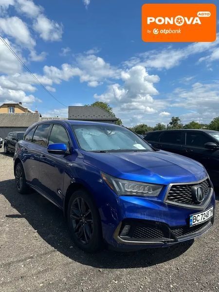 Acura MDX, 2019 г., Бензин, 185 тыс. км, Внедорожник / Кроссовер, Синий, Львов AT-10397583 фото