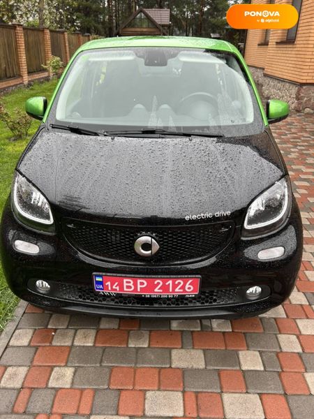 Smart Forfour, 2018, Електро, 30 тыс. км, Хетчбек, Чорный, Киев Cars-Pr-64485 фото