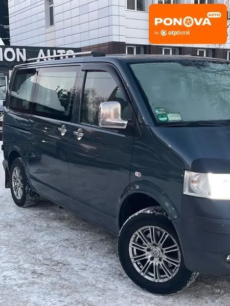 Volkswagen Transporter, 2008 р., Дизель, 389 тис. км, Мінівен, Чорний, Дніпро (Дніпропетровськ) AT-10407752 фото