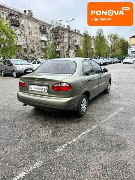 Daewoo Lanos, 2005 г., Газ пропан-бутан / Бензин, 213 тыс. км, Седан, Зеленый, Запорожье AT-10415522 фото