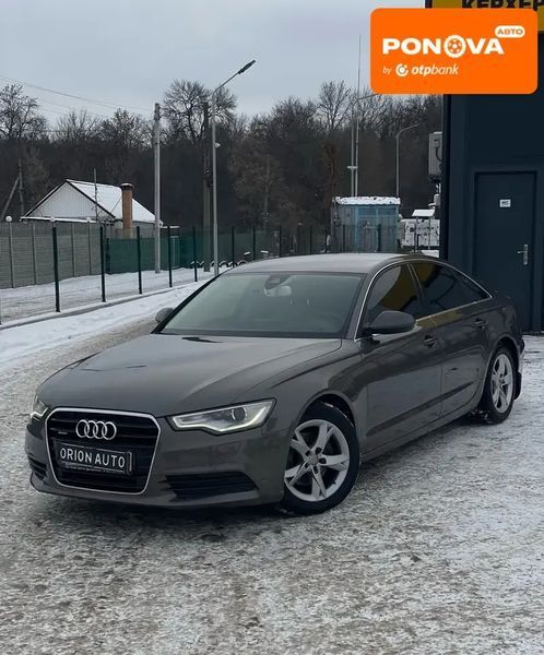 Audi A6, 2012 г., Бензин, 223 тыс. км, Седан, Серый, Днепр (Днепропетровск) AT-10410530 фото