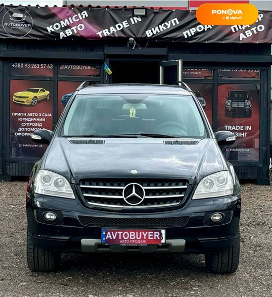 Mercedes-Benz M-Class, 2008, Газ пропан-бутан / Бензин, 3.5 л., 249 тис. км, Позашляховик / Кросовер, Чорний, Київ 41552 фото